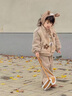 G.DUCKKIDS小黃鴨童裝女童套裝冬季洋氣新款小女孩衣服兒童冬裝加厚兩件套 套裝 130 cm 曬單實(shí)拍圖