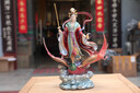易昌緣臺(tái)灣純黃銅琺瑯彩九天玄女神像九天圣母無(wú)極元君上天九天玄女娘娘 定制誠(chéng)意金 曬單實(shí)拍圖