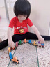 兒童磁性數字小火車(chē)玩具益智男孩磁力磁吸1一3到6歲2寶寶積木拼裝 1節車(chē)廂（數字隨機不指定） 曬單實(shí)拍圖