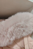 鴨鴨女童羽絨服2022新款洋氣中長(cháng)款毛領(lǐng)中大童加厚極寒兒童外套WJ 紫色（環(huán)保毛領(lǐng)） 160 （環(huán)保毛領(lǐng)） 曬單實(shí)拍圖