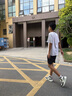 喬丹男鞋高幫板鞋男休閑運動鞋男秋冬季新款皮面防水男厚底減震跑步鞋 象牙白/黑色 42 曬單實拍圖