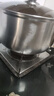316特厚食品級不銹鋼湯鍋家用燉湯煮粥鍋煲火鍋蒸鍋燃?xì)鉅t電磁爐 送高級可內(nèi)視防爆蓋 26cm 曬單實拍圖