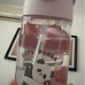 膳魔師（THERMOS）兒童水杯tritan吸管杯小學(xué)生開學(xué)必備水壺小熊貓420ml黃 曬單實拍圖