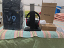 邁從（MCHOSE）V9 Pro游戲耳機頭戴式電競電腦耳機三角洲行動fps吃雞聽聲辨位電競芯片聲卡7.1聲道無線藍牙有線 【V9 Pro 無線7.1版】53mm大動圈-黑紅 曬單實拍圖