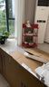 宜家（IKEA）KRONIKOR康尼克開放式儲(chǔ)物擱架落地置物架收納架 紅色開放式儲(chǔ)物 曬單實(shí)拍圖