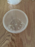 潔日邦【220ml*20只】布丁奶凍杯一次性冰淇淋雙皮奶杯帶蓋打包碗包裝盒 曬單實(shí)拍圖