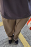 俞兆林（YUZHAOLIN）棕咖色闊腿褲女春秋季高腰遮肉顯瘦西裝褲子寬松垂感小個子拖地褲 棕咖色【春秋】款 常規(guī) XL 116-125斤 曬單實(shí)拍圖
