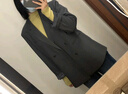 尚都比拉職業(yè)通勤西裝女春秋高級感面試正裝外套氣質(zhì)小西服 黑色 L 曬單實(shí)拍圖