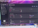 微星（MSI）27英寸 4K240Hz 滿血DP2.1 OLED顯示器 游戲電競電腦顯示屏 TYPE-C 98W MPG 272URX QD-OLED流光 曬單實(shí)拍圖
