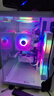 AMD銳龍 R5 9600X/RTX5060/RX9060XT 臺式機電腦主機 渲染設(shè)計繪圖整機 高端電競游戲DIY組裝電腦 配置2:9600X/RTX5060 白色海景房 曬單實拍圖
