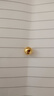 縱橫金業(yè)足金999  黃金轉運珠 金珠子  1克 單顆 散珠 手串diy 1克  轉運珠 曬單實(shí)拍圖