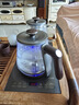 FUNORK全自動(dòng)上水電熱水壺 茶臺燒水壺家用辦公一體機茶桌茶幾嵌入式茶具電茶爐套裝 RY-10鈦灰色蒸茶款 曬單實(shí)拍圖