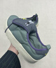 adidas「面包鞋」PUFFYLETTE經(jīng)典運動(dòng)棉鞋男女秋冬阿迪達斯三葉草 綠/深灰   40.5 曬單實(shí)拍圖