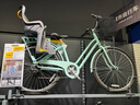 迪卡儂自行車(chē)車(chē)筐前筐前車(chē)把非折疊藍城市車(chē)籃子前車(chē)筐OVB2 新款自行車(chē)前車(chē)籃120 金屬-黑色 曬單實(shí)拍圖