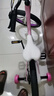 優(yōu)貝（RoyalBaby）兒童自行車(chē)男女鎂合金單車(chē) 月亮系列4-7歲 宇航員16寸 粉色 曬單實(shí)拍圖