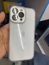 洛克島（LUOKEDAO）適用蘋果16promax手機殼新款全包鏡頭膜iPhone15promax外殼簡約男女款透明殼 【白色-自帶鏡頭膜】 iPhone 16 ProMax 曬單實拍圖