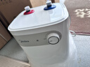 美的儲水式電熱水器 小廚寶5升家用廚房洗菜洗碗1650w大功率速熱增容節能省水熱水寶F05-15A1(S) 5L 8年質(zhì)保15A1(S) 曬單實(shí)拍圖