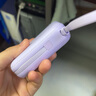品勝【3C認(rèn)證】充電寶自帶雙線10000mAh大容量可上飛機(jī)高鐵22.5W快充小巧移動(dòng)電源適用蘋果華為小米紫 曬單實(shí)拍圖