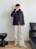 波司登（BOSIDENG）【反季】羽絨服新國標(biāo)90絨男短款新升級(jí)版型高包容連帽保暖外套 黑黛青5177 L 180/100A 曬單實(shí)拍圖