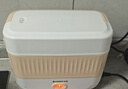 志高（CHIGO）電熱飯盒加熱飯盒 2L可插電上班族加熱便攜式保溫便當盒熱飯神器 【配4個(gè)304鋼碗】QF-FH05雙層 曬單實(shí)拍圖