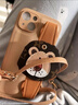 八腳獸適用蘋果17Promax手機(jī)殼獅子腕帶女生iPhone16promax斜挎掛繩15pro全包14Pm高檔感13皮質(zhì)防摔軟殼 【獅子腕帶+斜挎掛繩】高端皮紋防摔軟殼 iPhone16 Pro 曬單實(shí)拍圖