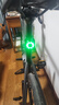 洛克兄弟（ROCKBROS）自行車尾燈USB充電騎行安全夜騎車燈警示燈公路山地車尾燈配件 七色尾燈Q1 MAX（剎車尾燈  ） 曬單實(shí)拍圖