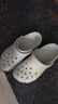 卡駱馳（CROCS）檀健次同款洞洞鞋男女鞋涼拖拖鞋沙灘涼鞋 經(jīng)典洞洞鞋+彩虹智必星 曬單實(shí)拍圖