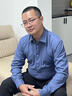 報喜鳥正裝襯衫男裝【斜紋磨毛】秋季男士易打理保暖時尚正裝長袖襯衣男 紫羅蘭 41 (175/96) 曬單實拍圖