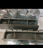 佳幫手牙刷杯置物架免打孔漱口杯壁掛式牙刷架置物架衛(wèi)生間牙杯架 三杯 曬單實(shí)拍圖