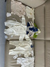 babylove新生兒連體衣春季純棉嬰兒衣服0-6個月初生兒寶寶三角哈衣秋裝 曬單實拍圖
