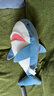 名創(chuàng  )優(yōu)品（MINISO）海洋系列鯊魚(yú)公仔趴姿毛絨玩具娃娃睡覺(jué)室內臥室辦公室生日禮物 曬單實(shí)拍圖