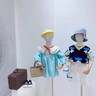 法耐（FANAI）兒童模特道具高檔半身小孩小童服裝全身展示架童裝店櫥窗模特架子 麻布頭+圓盤(pán) 2歲【80-90碼】 曬單實(shí)拍圖