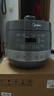 美的（Midea）【國家補貼】0涂層精鋼厚釜電壓力鍋5L雙膽全自動(dòng)智能預約家用煲湯煮飯電飯煲C5856G高壓鍋4-6人 曬單實(shí)拍圖