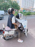 夢(mèng)多福電動(dòng)車(chē)擋風(fēng)被親子秋冬季加厚加絨防風(fēng)雨防寒加大全包圍電瓶摩托車(chē) 曬單實(shí)拍圖