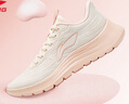 李寧（LI-NING）輕羽跑步鞋女鞋女士網(wǎng)面透氣輕便減震鞋子休閑低幫運動(dòng)鞋子女 曬單實(shí)拍圖