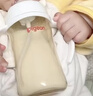 貝親ppsu奶瓶 新生兒奶瓶 寬口徑寶寶水瓶 嬰兒喝奶瓶 兒童離乳吸管瓶 240ml 帶M奶嘴（3個月+） 曬單實拍圖
