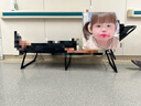 甄嚴(yán)選折疊床單人午休床折疊躺椅家用辦公室午睡床簡易行軍床醫(yī)院陪護床 圓管沉穩(wěn)黑178*56【店長推薦】 曬單實拍圖