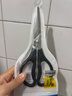 得力(deli)【超級爆款】180mm辦公生活家用剪刀 中號剪子手工辦公用品【大手柄 更舒適】 TJ125 曬單實(shí)拍圖