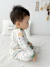維尼酷克嬰兒保暖套裝春秋寶寶高腰護肚分體秋衣秋褲開(kāi)襠夾棉內衣冬天衣服 小熊快樂(lè )星 肩扣-套裝 73 曬單實(shí)拍圖