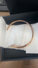 丹尼爾惠靈頓（DanielWellington）dw手鐲女時(shí)尚首飾玫瑰金情侶對鐲生日禮物送女友DW00400003 曬單實(shí)拍圖