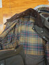 Barbour Classic Bedale男士純棉闊身格紋里油蠟夾克 橄欖色 L (42) 曬單實(shí)拍圖