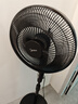 美的（Midea）電風(fēng)扇 家用風(fēng)扇 落地扇 7葉遠距強風(fēng)電扇 立式輕音節能可定時(shí)降溫 黑色機械款 【風(fēng)速309m/min】超級單品 曬單實(shí)拍圖