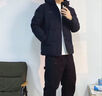 波司登（BOSIDENG）男羽絨服上衣連帽冬季中長(cháng)款青年時(shí)尚加厚防寒品牌外套男款 8056黑色【升級版 中長(cháng) 可脫卸帽 XL 180/100A 體重約150斤-165斤 曬單實(shí)拍圖