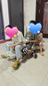 活石兒童扭扭車(chē)1-3歲可坐大人承重3-6歲防側(cè)翻溜溜車(chē)雙人嬰兒搖搖車(chē) 輕奢咖【拖斗+拉桿】 升級(jí)大拖斗可坐可儲(chǔ)物 曬單實(shí)拍圖
