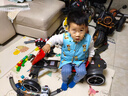 可優(yōu)萌兒童卡丁車(chē)四輪3-10歲男孩電動(dòng)車(chē)免安裝可折疊遙控玩具車(chē)可坐人 魅力紅豪配【藍牙+射燈+遙控】 2025炫酷升級四輪卡丁車(chē)免安裝 曬單實(shí)拍圖