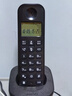 飛利浦（PHILIPS）數字無(wú)繩電話(huà)機 無(wú)線(xiàn)座機 子母機 辦公家用 信號覆蓋廣 屏幕白色背光 DCTG167一拖一黑色 曬單實(shí)拍圖