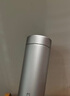 米家鈦保溫杯 內(nèi)外純鈦水杯 男女士杯子 便攜茶杯350mL 曬單實(shí)拍圖