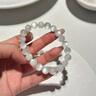 奧洛黛婭天然斯里蘭卡白月光石手串女貓眼白色水晶手鏈七夕情人送女友禮物 【珠寶級】天然白月光10mm 曬單實(shí)拍圖