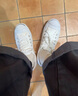 匡威（Converse）官方 Jack Purcell開(kāi)口笑男女休閑板鞋小白鞋164057C 164057C 38.5 曬單實(shí)拍圖