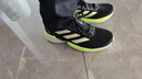 adidas領(lǐng)航系列Supernova Eterno舒適隨心暢跑慢跑鞋男女阿迪達(dá)斯 黑色/亮金屬鐵灰/綠   41 曬單實(shí)拍圖